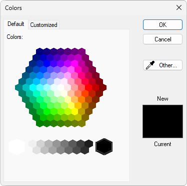 Screens and Screen Objects > Color Formatting