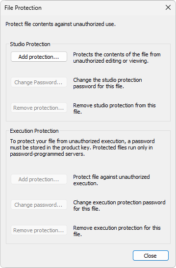 File protection File protection