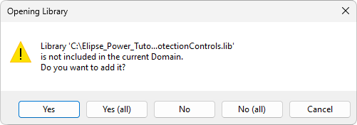Adding a library to the current Domain Adding a library to the current Domain