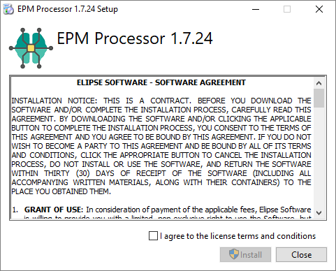 License terms and conditions License terms and conditions