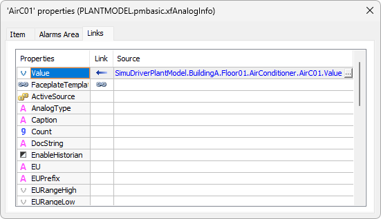 Configuration of return values of Parameter objects