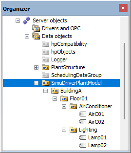 Simulation structure