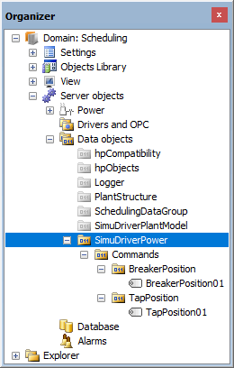 Simulation structure