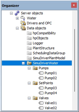 Simulation structure