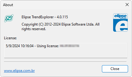Information about version and features Information about version and features