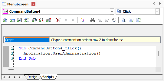 Viewer's UserAdministration method
