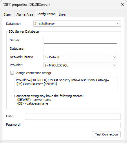 Database > SQL Server > Accessing a SQL Server via Elipse Water