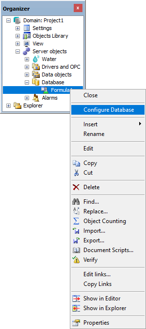 Formulas In Database Formulas > Settings