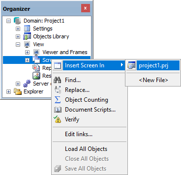 Screens and Screen Objects > Screen