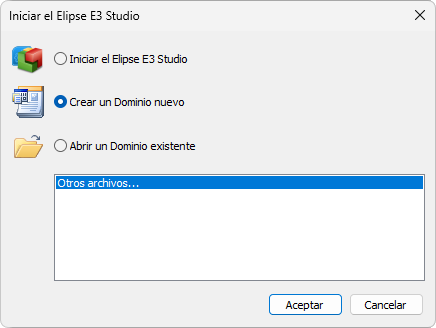 Asistente de Aplicaciones del Elipse E3