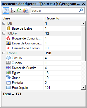Recuento de Objetos