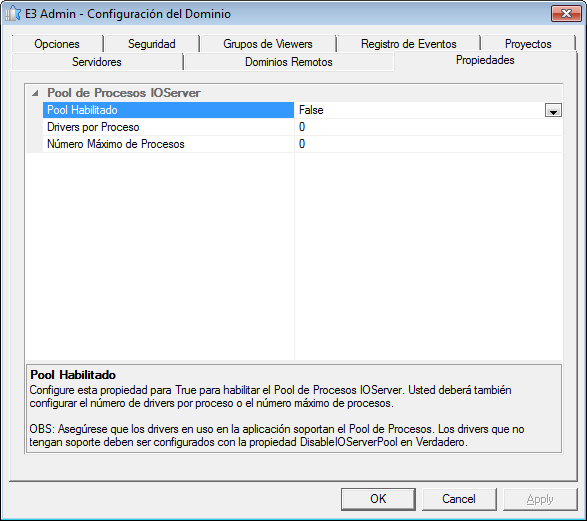 Pool de Procesos IOServer Pool de Procesos IOServer