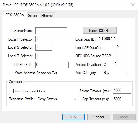 Aba IEC61850Srv