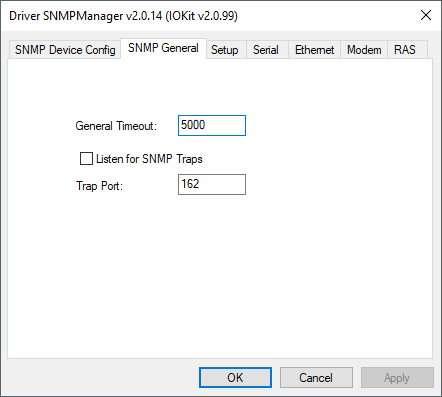 Aba SNMP General