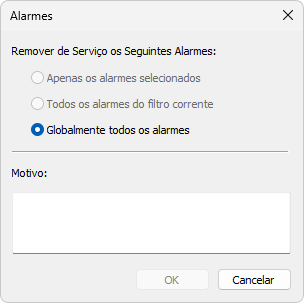 Opções de remoção de serviço Opções de remoção de serviço
