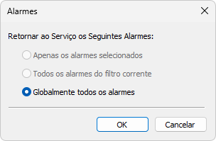 Opções de retorno ao serviço Opções de retorno ao serviço