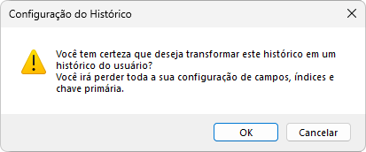 Mensagem do sistema