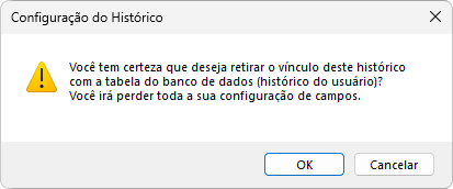 Transformando um Histórico em um Histórico do usuário