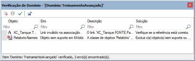 Verificação de Domínio para Relatórios descontinuados Verificação de Domínio para Relatórios descontinuados