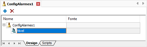 Adicionar Área de Alarme