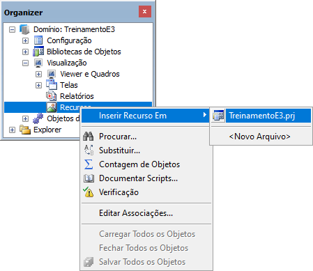 Inserir Recurso
