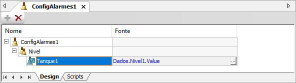 Fonte do Alarme Analógico