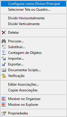 Configurar como Divisor Principal