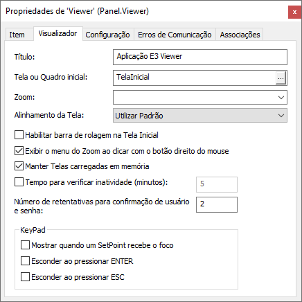 Aba Visualizador