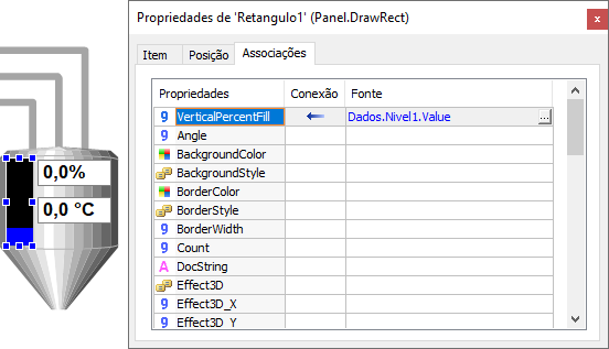 Propriedade VerticalPercentFill