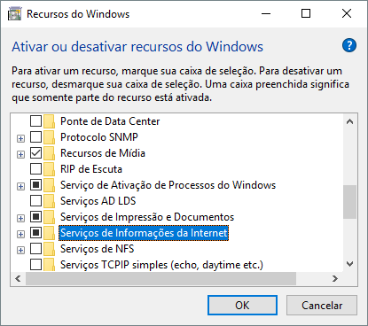 Recursos do Windows