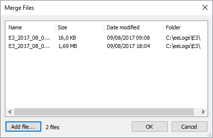 Janela Merge Files