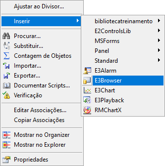 Inserir E3Browser