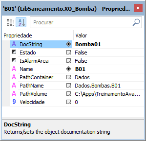 Propriedades Name e DocString