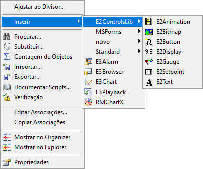 Inserindo um objeto gráfico em uma Tela Inserindo um objeto gráfico em uma Tela