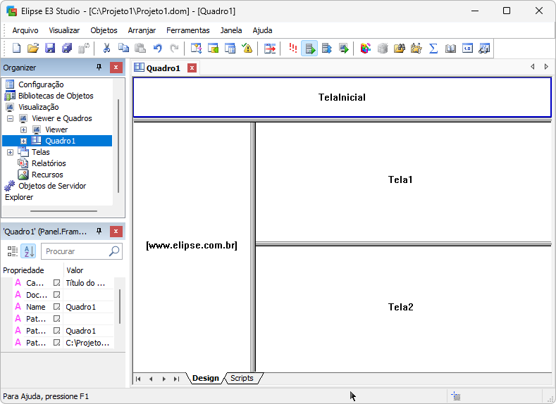 Quadros divididos horizontalmente e verticalmente Quadros divididos horizontalmente e verticalmente