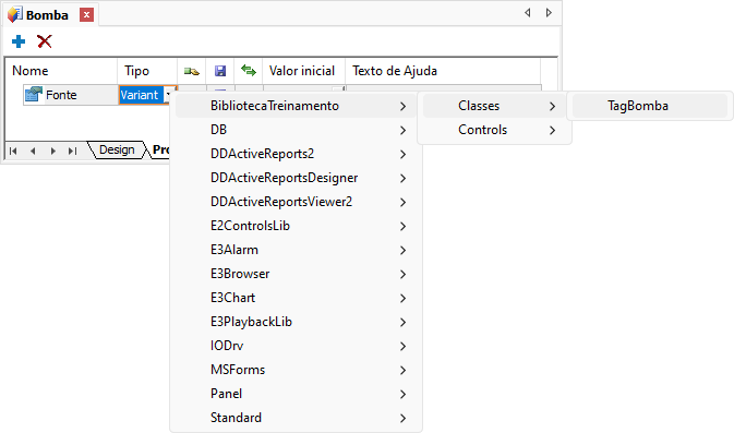 Propriedade do Tipo TagBomba Propriedade do Tipo TagBomba