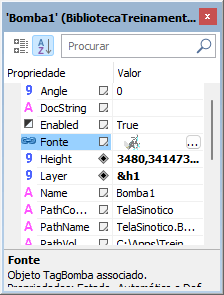 Arrastando um objeto para uma propriedade