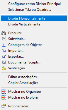 Dividir Horizontalmente Dividir Horizontalmente