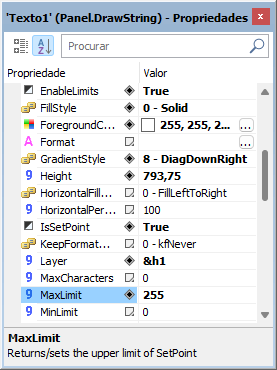 Configurando limites