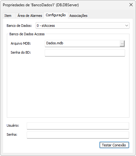 Configuração do Banco de Dados Configuração do Banco de Dados