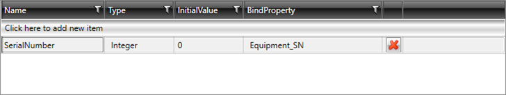 Bind com Simple Property na janela de propriedades
