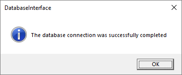 Conexão completada com sucesso