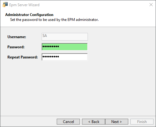 Configuração da senha do administrador Configuração da senha do administrador