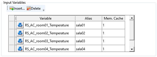 Configuração dos alias