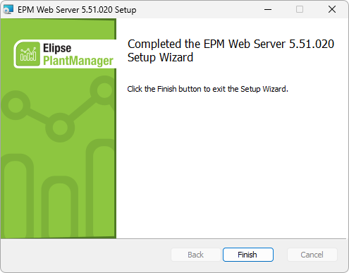 Instalação completada com sucesso
