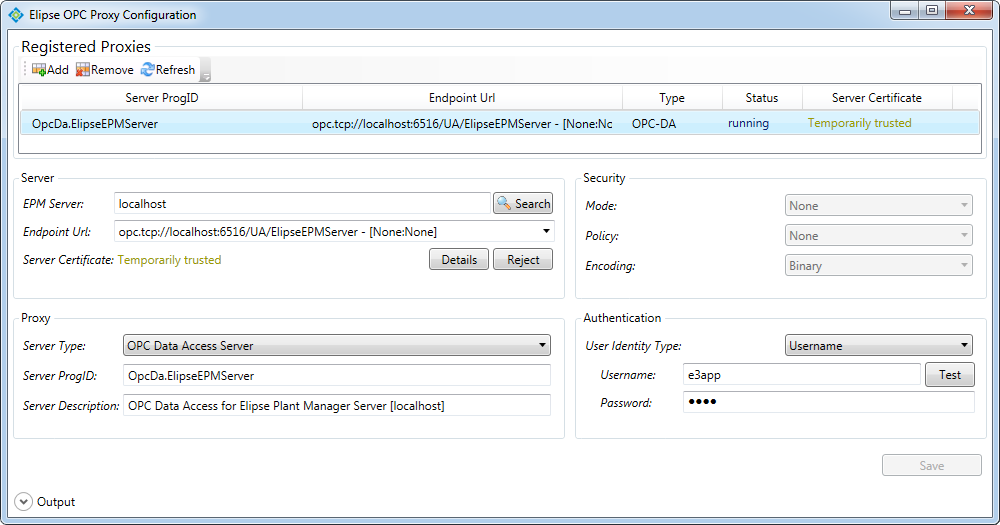 Status Running Status Running