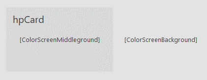 ColorScreenBackground em fundo claro