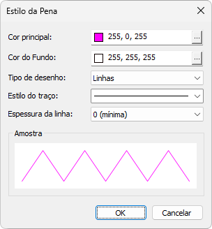 Janela Estilo da Pena Janela Estilo da Pena