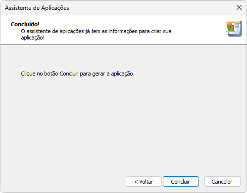 Conclusão do Assistente