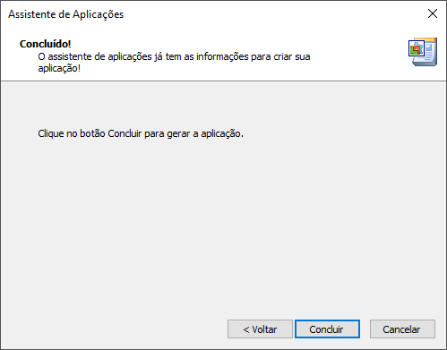 Conclusão do Assistente